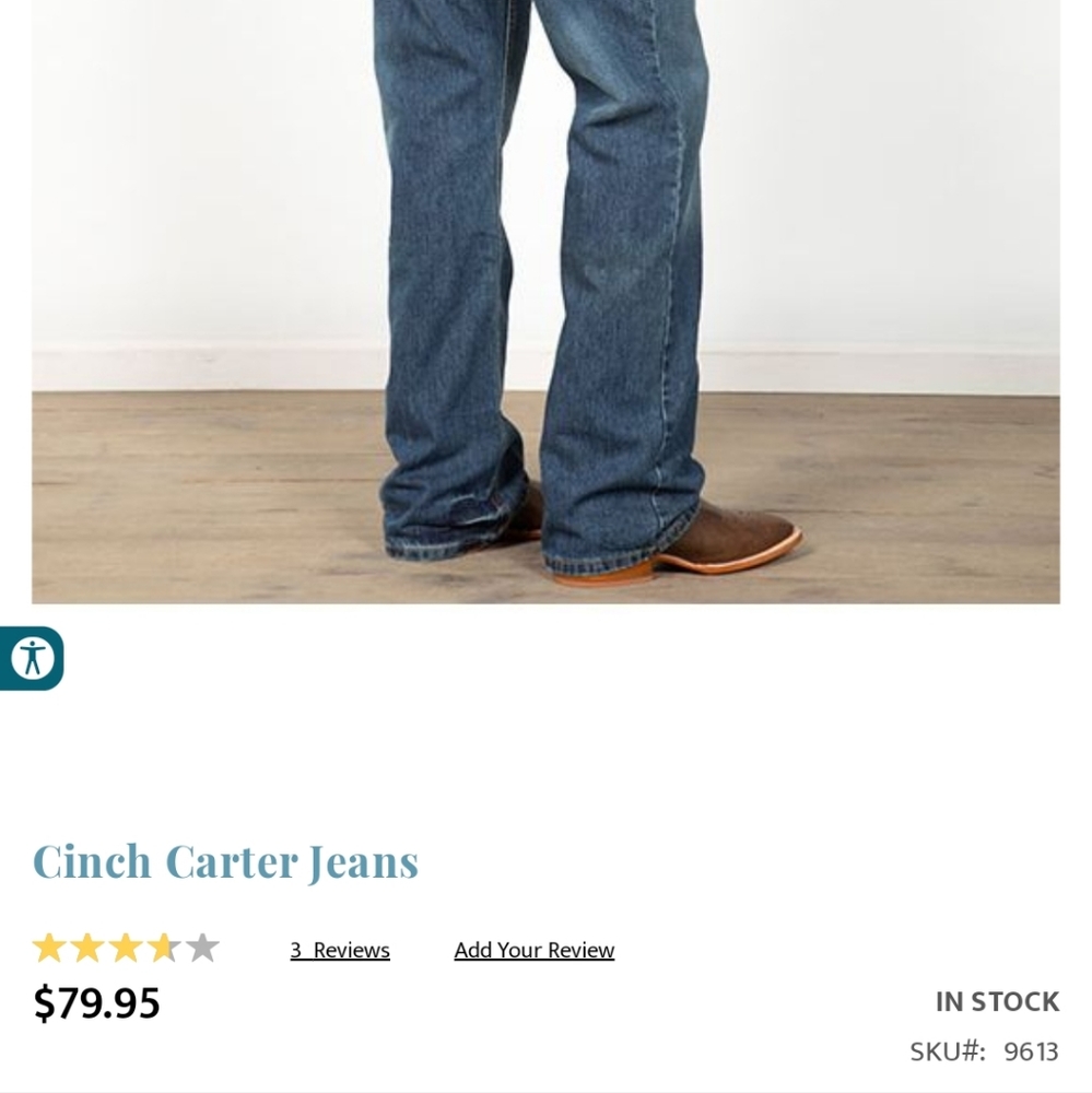 Cinch Carter Jeans men's